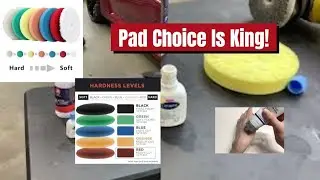 You Can Polish Paint Using Hand Moisturizer! Showing The Importance Of Pad Selection!