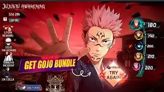 GOJO BUNDLE IN TOKEN TOWER EVENT CONFIRM|FREE FIRE NEW EVENT|NEW ARRIVAL ANIMATION CONFIRM EVENT 