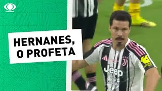 Hernanes rouba a bola e marca para a Juventus | Legends Cup