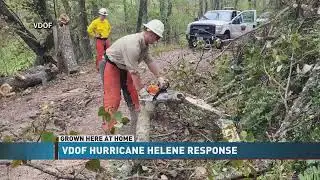 Grown Here at Home: VDOF response in wake of Hurricane Helene