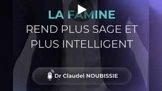 🫵🏽 La famine rend plus sage et plus intelligent !