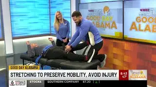 Stretching to preserve mobility, avoid injury