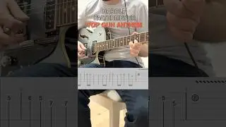 Harold Faltermeyer - Top Gun Anthem Intro Guitar