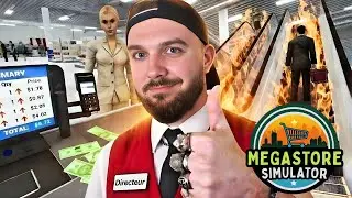 J'OUVRE UN CENTRE COMMERCIAL QUI ARNAQUE LES CLIENTS! 💸 | Megastore Simulator (Jeu Complet)