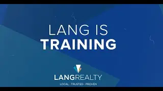 Lang Realty: Empowering Real Estate Professionals through Training and Education!