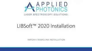 4   Imperx Framelink installation
