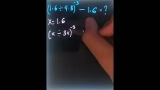 Simplify Decimal Expressions -- Fast and Easy #shorts #decimals #exponents #parenthesis #easymaths