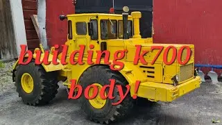 kirovets k700 rc building video 3d print