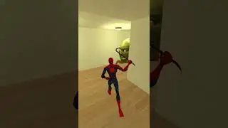 When Spiderman Meet Ling Gang Melon Family In Liminal Hotel Gmod