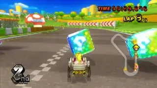 Mario Kart Wii Gameplay &ndash; Mirror Peach Daytripper Mushroom #6929
