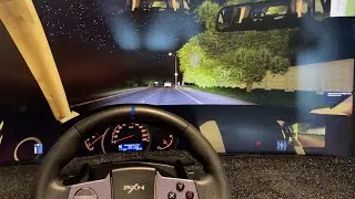 Night Roadtrip | City Car Driving
