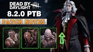 Castlevania Chapter, Killer Buffs, and Midwich Rework! | Dead by Daylight - 8.2.0 PTB Patch Notes