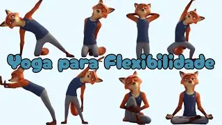 Yoga para Crianças em Zootopia 🐰🦊 | Flexibilidade Divertida com os Animais da Disney
