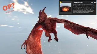 How Powerful Is LEVEL 50 TITANUS RODAN? - Kaiju Universe