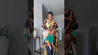 Amazon Fashion Finds! Short Pixie Cut Wig *Turned Around* + FUPA APPROVED Kaftan 