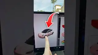 Цвет виниловой пленки Tesla #tesla #автомобиль #электромобиль