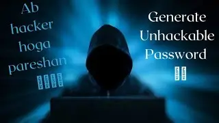 Python Password Generator | get secure password with just 5 lines of code #hacker #python #shorts