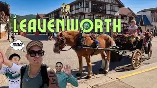 Discover Leavenworth: Washington's Bavarian Gem! 4K