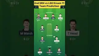 SRH vs LSG Dream 11 Prediction | SRH vs LSG Prediction |#srhvslsg #lsgvssrh