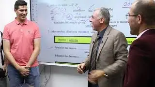 لفته جميلة من اكاديمية الحفاظ بحضور مدير قسم البنين يوسف ابو شيخة في تكريم الاستاذ شادي الرمحي
