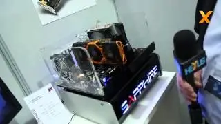 Sapphire demos Radeon R9 290X Toxic with 8GB framebuffer