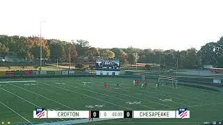 2021 MPSSAA Boys Soccer Playoffs Crofton High School vs  Chesapeake High School   10 27 2021
