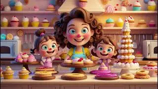 Mommy&rsquo;s Kitchen, Sweet Treat Time | Fun Baking Song for Kids | Nursery Rhyme Delight