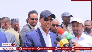 Mw Dds Iyo Wafdi Uu Hogaaminayo  Ayaa Gaadhay Dagmada Yoocaale Ee Gobolka Jarar.