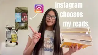 instagram chooses my reads for a week! (spoiler free reading vlog)