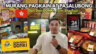 MURANG PAGKAIN AT PASALUBONG SA DON DON DONKI, TSIM SHA TSUI HONGKONG 🇭🇰 | family vlog