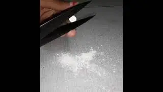 my school chalk cutting