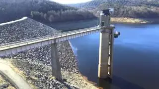 DJI Phantom 3 Standard Colebrook River Dam Video 18