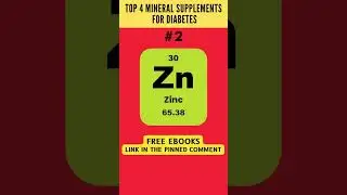 Top 4 Mineral Supplements for Diabetes #shorts