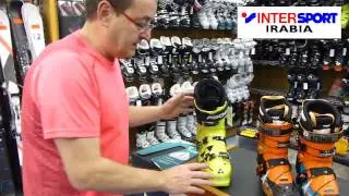 TERMOFORMADO de botas de esquí.