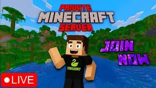 CREATING A KINGDOM WITH VIEWERS 👑 💎PRIVATE TOWNY MINECRAFT SERVER IS LIVE ⛏️ 💎