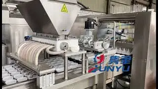 JUNYU Cake making machine for cake factory. How does the cake making working.