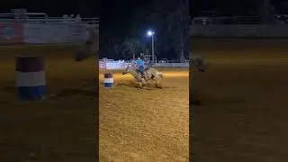 18.047 2nd place #barrelracing #barrelracer #equestrian #fyp