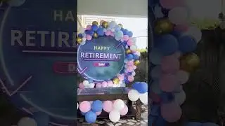 retirement decor for our brave soldier ❤️ #army #indianarmy