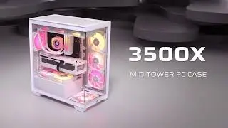 CORSAIR 3500X Cases - Cool, Clear, Captivating