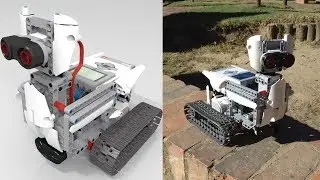 Lego Custom Explorer Robot. Outside Exploration. Instructions