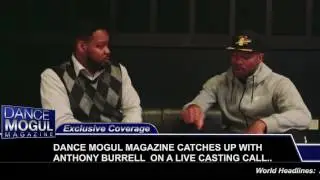 Dance Mogul Magazine Exclusive | Anthony Burrell