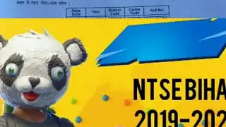 BIHAR NTSE 2019-2020 SOLUTION QUESTIONS