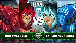 Experience & Fakey vs Hideaway & Zen - Winners Final - Spring Championship 2025 - NA 2v2