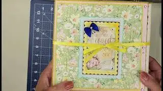 BABY GIRL FOLIO - GRAPHIC 45/ECHO PARK PAPER/CIAO BELLA