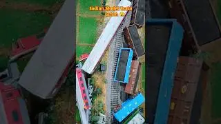 Indian Railways Miniature Model Train Accident | Model Train Crash #shorts #indianrailways #train