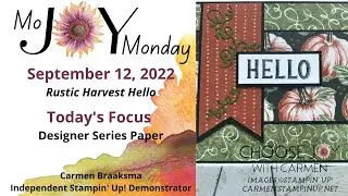 Rustic Harvest Hello
