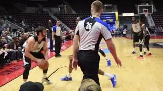 Former Western Mustangs star basketball player Greg Morrow tries out for the Raptors 905