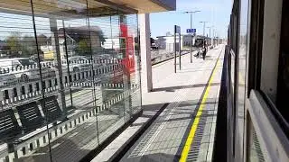 Fahrt auf der Mattigtalbahn mit &Ouml;BB 5047 026 9 um kurz vor 14:30 am 28.10.2022