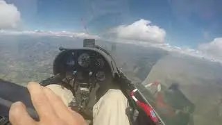 My first 300 km flight in an LS-8 18 M glider at sisteron FR 2024