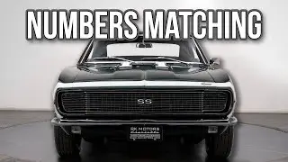 Fully Documented Numbers-Matching 1968 Camaro L89 RS/SS 396 V8 4-spd  -  SOLD  -  #137409